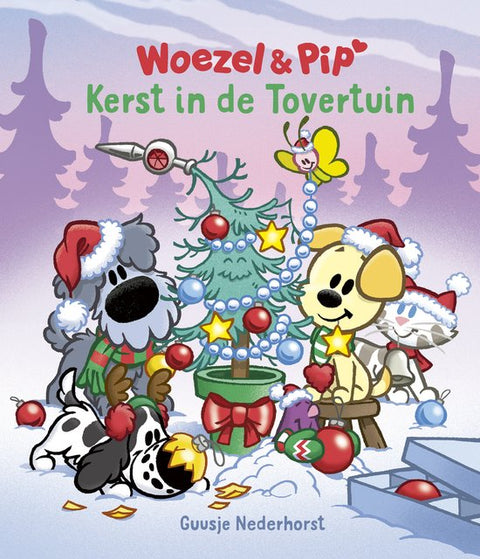 Boek-Woezel & Pip - Kerst in de Tovertuin-tweedehands