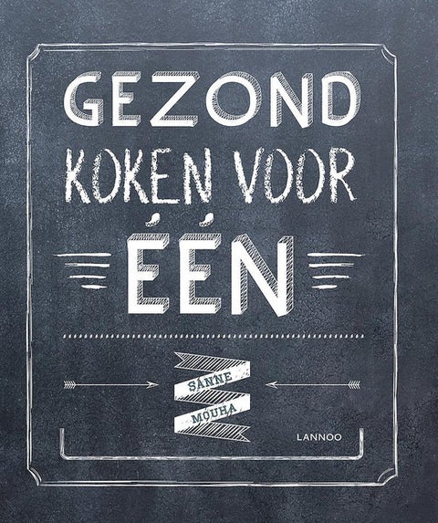 Boek-Gezond koken voor één-tweedehands