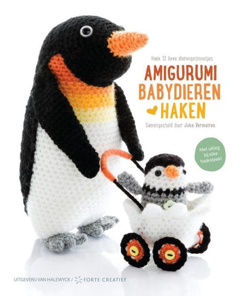 Boek-Amigurumi babydieren haken-tweedehands