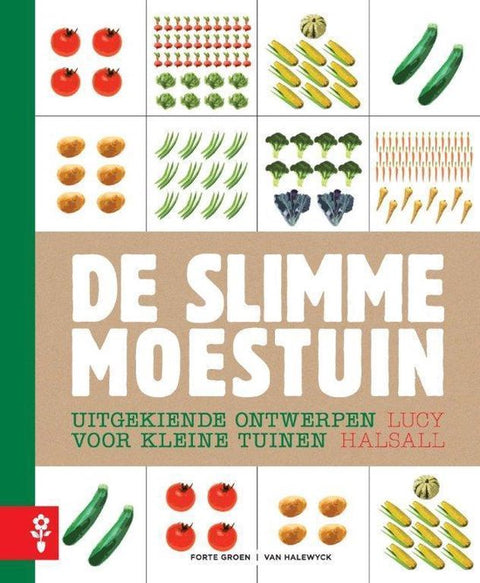 Boek-De slimme moestuin-tweedehands