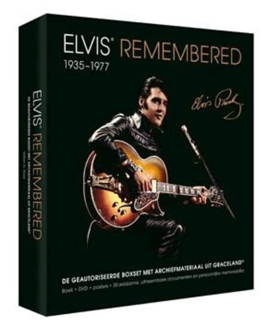 Boek-Elvis remembered 1935 - 1977-tweedehands