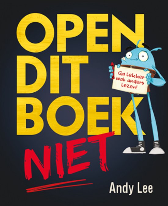 Boek-Open dit boek niet-tweedehands