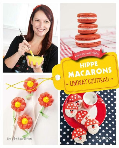 Boek-Hippe macarons-tweedehands