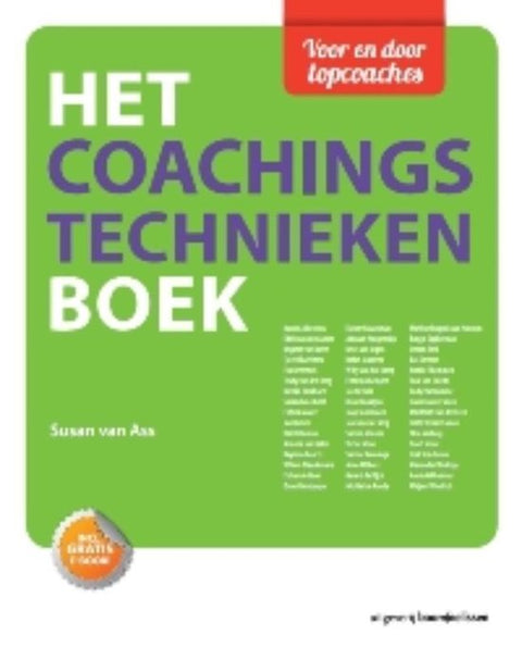 Boek-Het coachingstechnieken boek-tweedehands