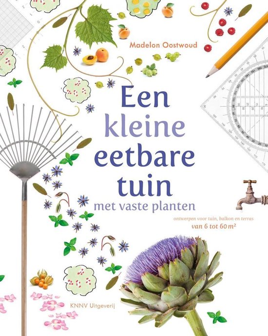 Boek-Een kleine eetbare tuin-tweedehands