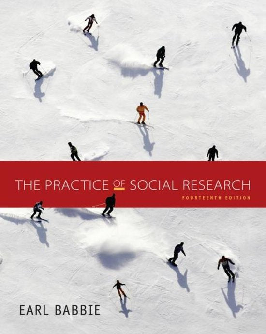 Boek-The Practice of Social Research-tweedehands