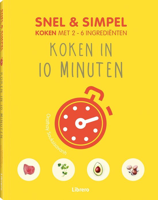 Boek-Snel & simpel Koken in 10 minuten-tweedehands