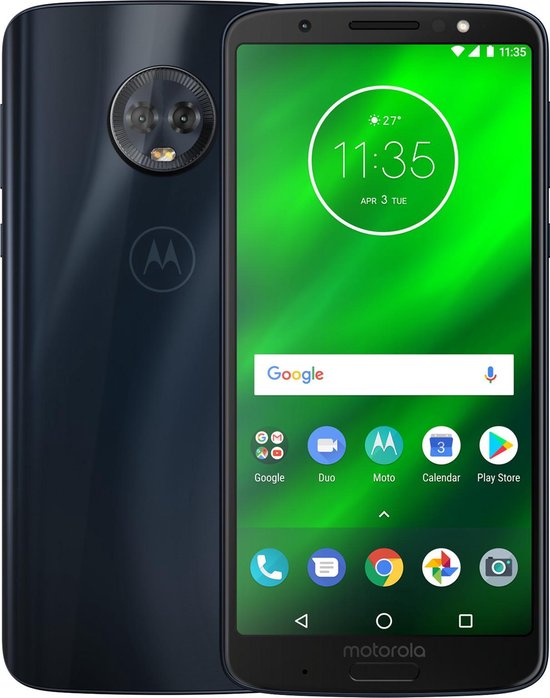 Moto G6 Plus 64GB - Blauw