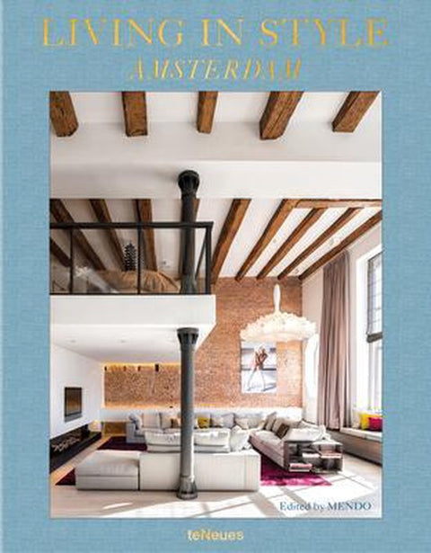 Boek-Living in Style Amsterdam-tweedehands