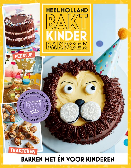 Boek-Heel Holland Bakt Kinderbakboek-tweedehands