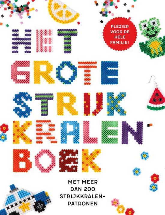 Boek-Het grote strijkkralenboek-tweedehands