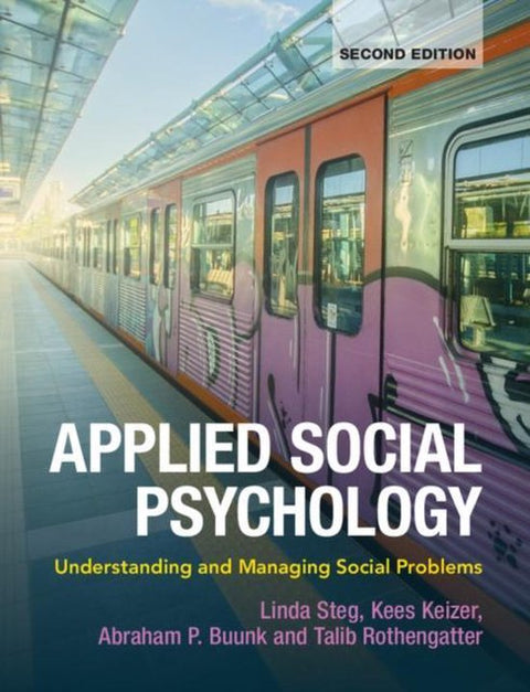 Boek-Applied Social Psychology-tweedehands