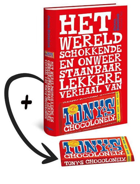 Boek-Het wereldschokkende en onweerstaanbaar lekkere verhaal van Tony's Chocolonely-tweedehands