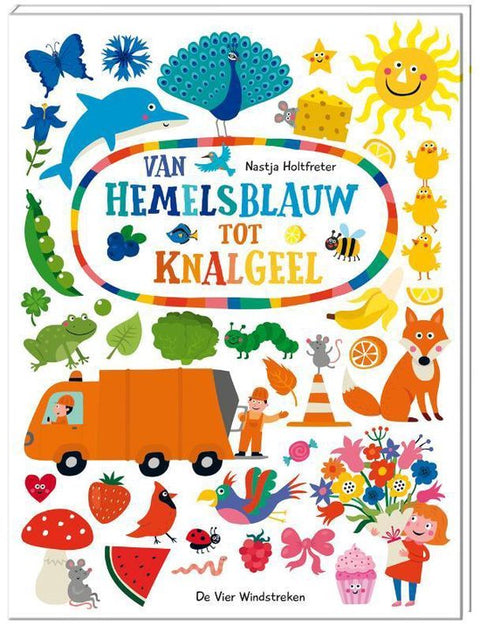 Boek-Van hemelsblauw tot knalgeel-tweedehands