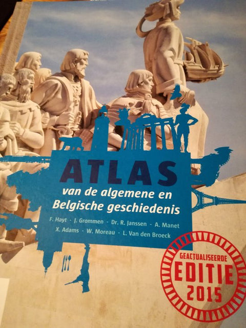 Boek-Atlas van de algemene en Belgische geschiedenis-tweedehands