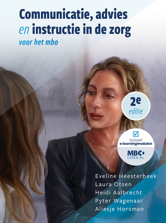 Boek-Communicatie, advies en instructie in de zorg-tweedehands