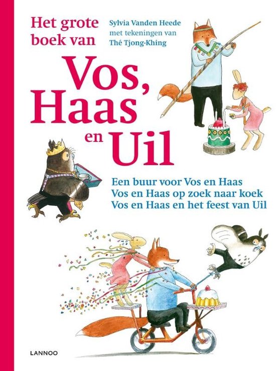 Boek-Het grote boek van vos, haas en uil-tweedehands