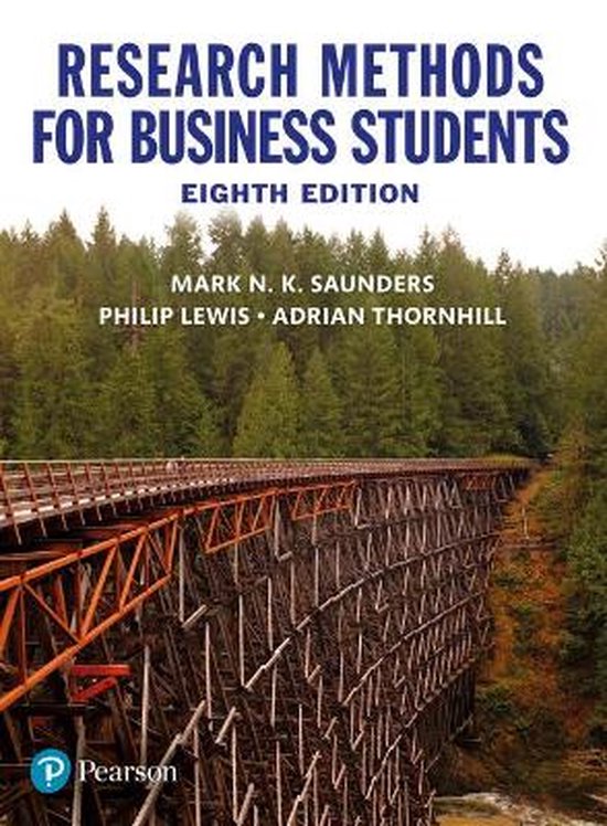 Boek-Research Methods For Business Students-tweedehands