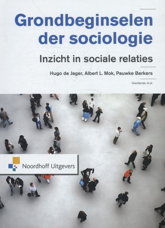 Boek-Grondbeginselen der sociologie-tweedehands