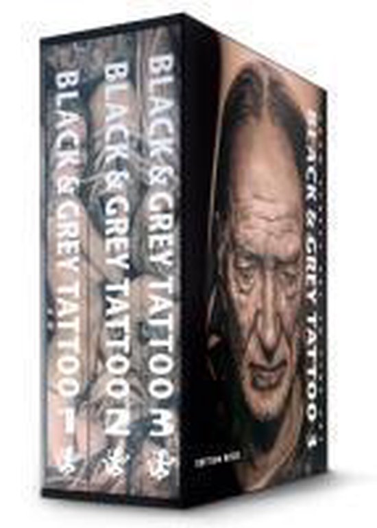 Boek-Black & Grey Tattoo-tweedehands
