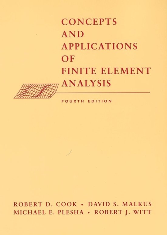 Boek-Concepts & Applications Finite Element-tweedehands