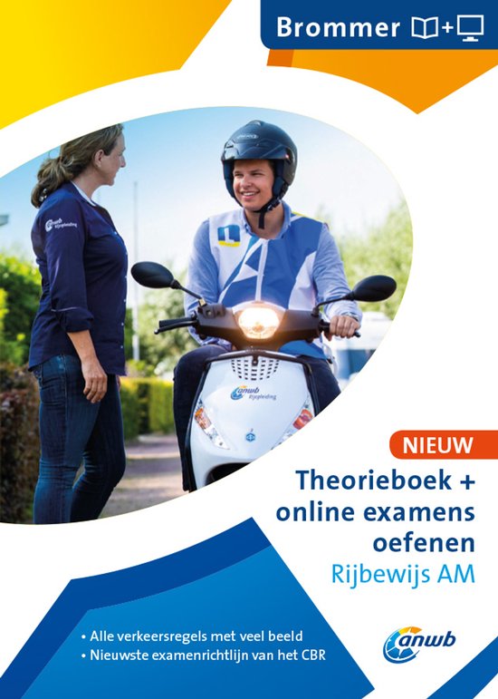 ANWB Rijopleiding - Theorieboek Rijbewijs AM