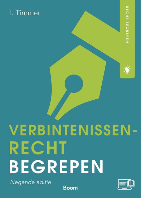 Verbintenissenrecht begrepen, I. Timmer, boekomslag voorkant, tweedehands