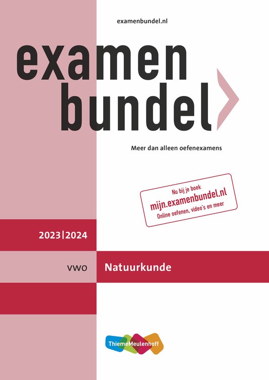 Boek-Examenbundel vwo Natuurkunde 2023/2024-tweedehands