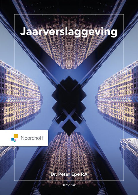 Jaarverslaggeving, Peter Epe, boekomslag voorkant, tweedehands