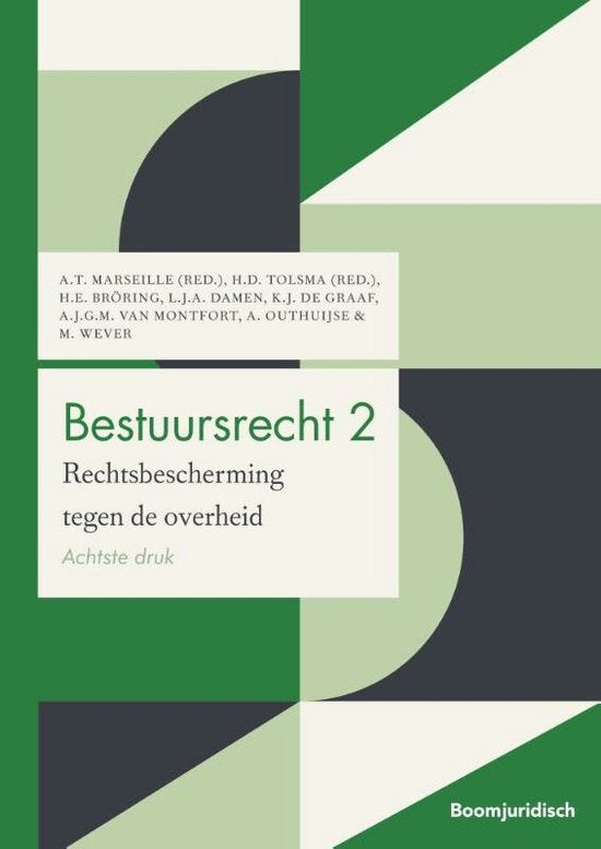 Boek-Boom Juridische studieboeken - Bestuursrecht 2-tweedehands