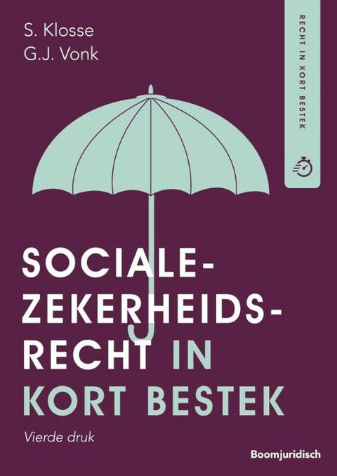 Boek-HBO-reeks - Socialezekerheidsrecht in kort bestek-tweedehands