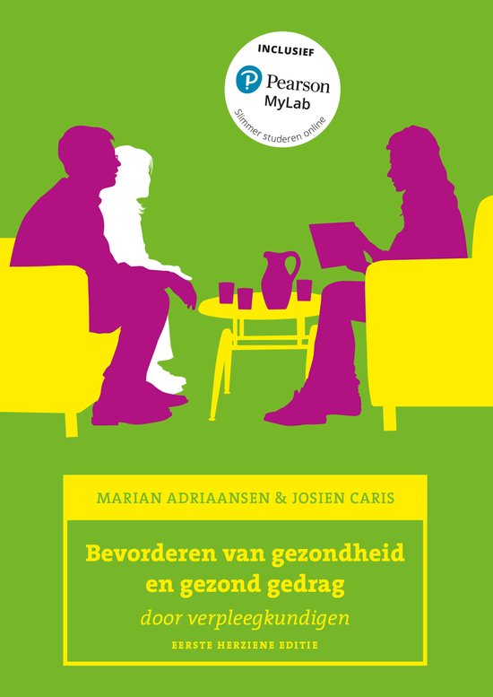 Boek-Bevorderen van gezondheid en gezond gedrag, 1e herziene editie met MyLab NL toegangscode-tweedehands
