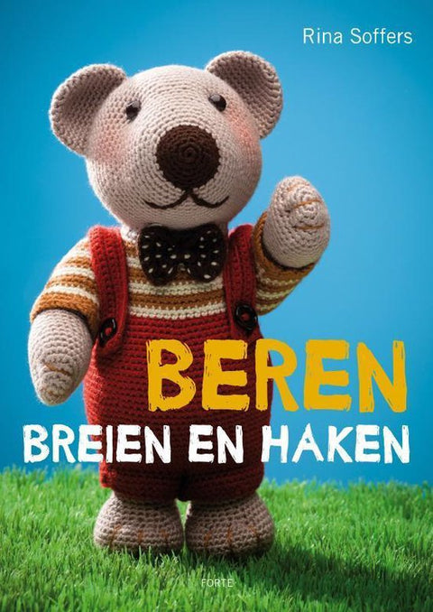 Boek-Beren breien en haken-tweedehands