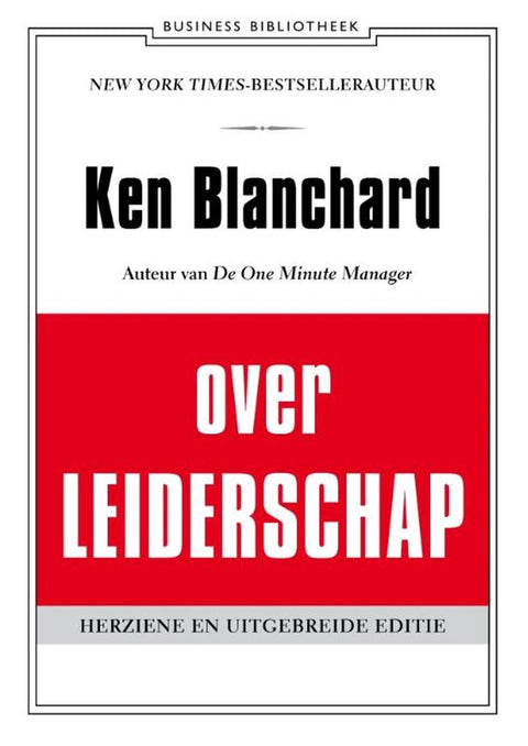 Boek-Ken Blanchard over leiderschap-tweedehands