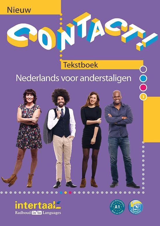 Boek-Contact! - nieuw 1 tekstboek + Intertaal Augmented-tweedehands