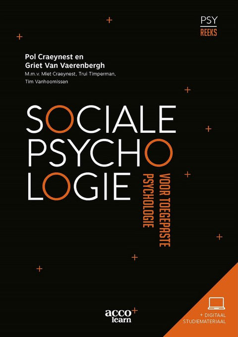 Boek-Sociale Psychologie voor toegepaste psychologie-tweedehands
