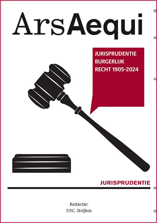 Boek-Jurisprudentie Burgerlijk recht 1905-2024-tweedehands