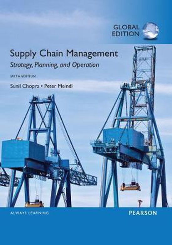Boek-Supply Chain Management: Strategy, Planning, And Operation-tweedehands