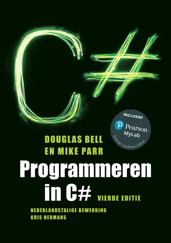 Boek-Programmeren in C#, 4e editie met MyLabNL toegangscode-tweedehands