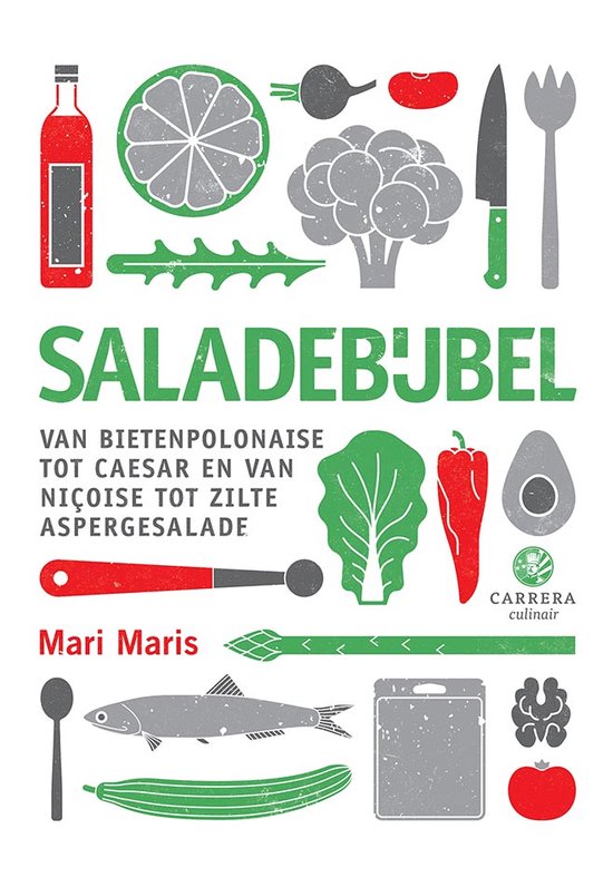 Boek-Kookbijbels - Saladebijbel-tweedehands