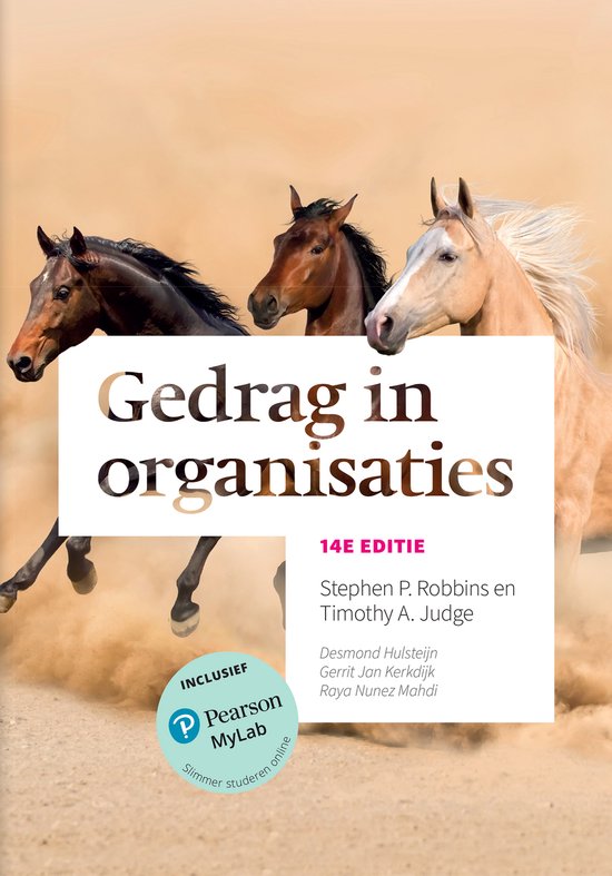 Boek-Gedrag in organisaties-tweedehands