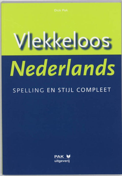 Boek-Vlekkeloos Nederlands-tweedehands