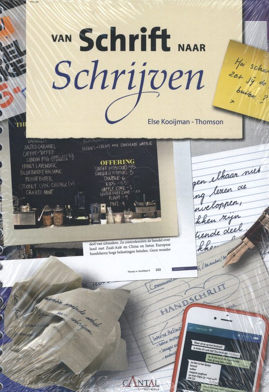 Boek-Van schrift naar schrijven-tweedehands