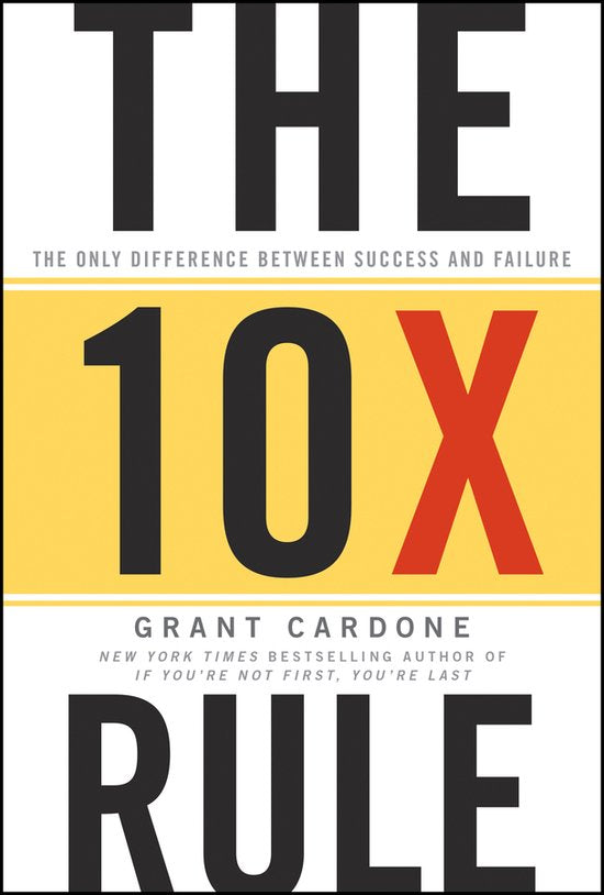 Boek-The 10X Rule-tweedehands