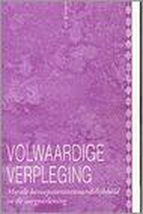 Boek-Lindeboomreeks 11 - Volwaardige verpleging-tweedehands