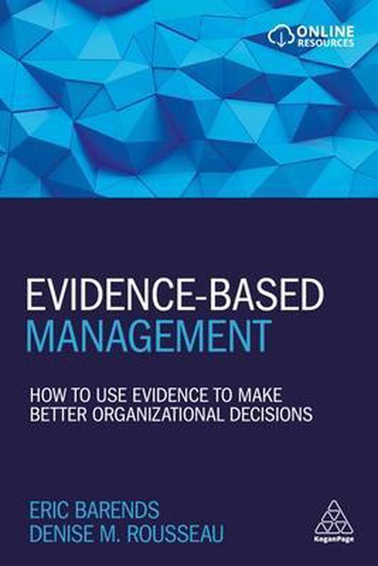 Boek-Evidence-Based Management-tweedehands