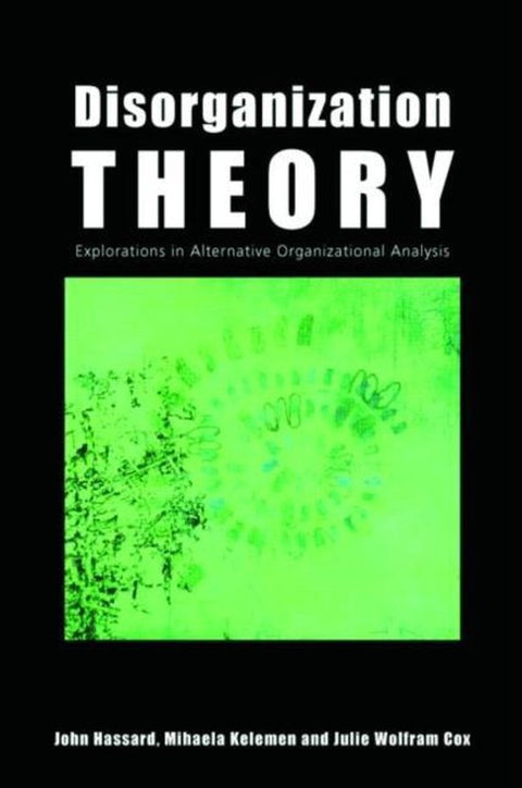 Boek-Disorganization Theory-tweedehands