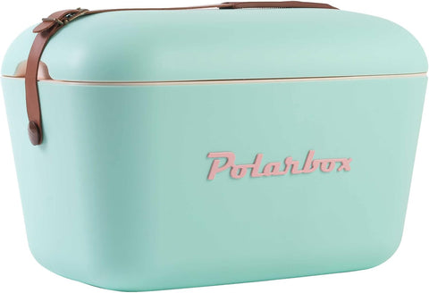 Polarbox-Vintage Koelbox met Schouderband 12 Liter - Groen-tweedehands