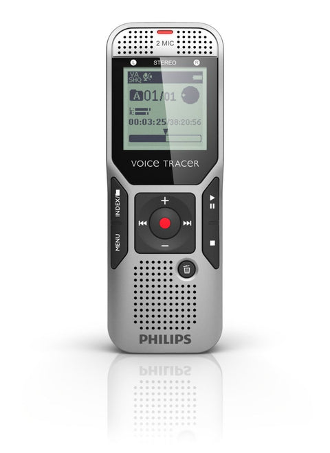 Philips-Voice Tracer DVT-1000 Digitale Voice Recorder - Zilver/Zwart-tweedehands