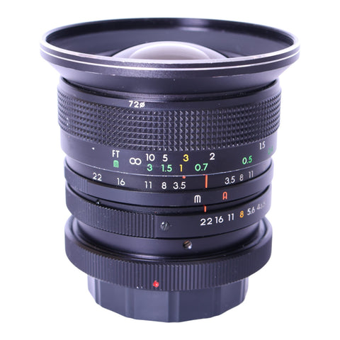 YS-Auto Widerama 18mm f/3.5 voor Canon FD